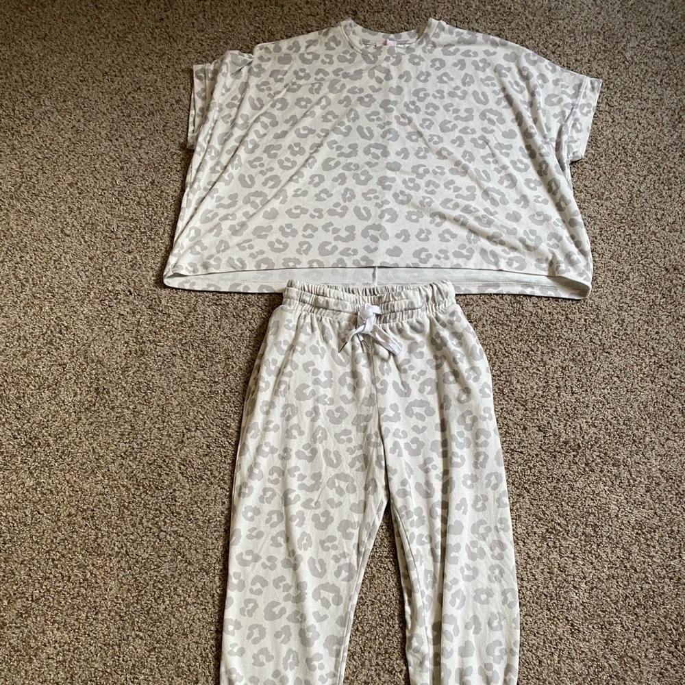 Leopard Print Pajama Set - image 3